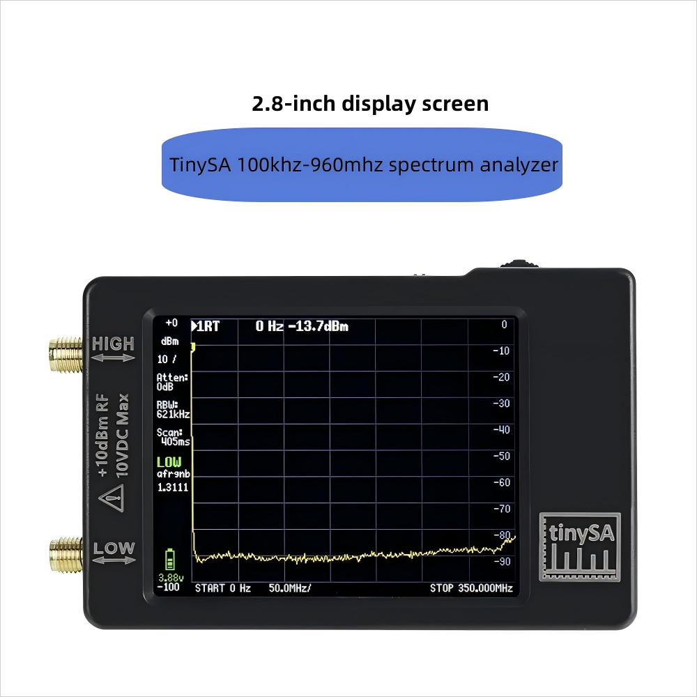 TinySA 100khz-960mhz Spectrum  - đánh giá và giá Signal Generator Spectrum Analyzer