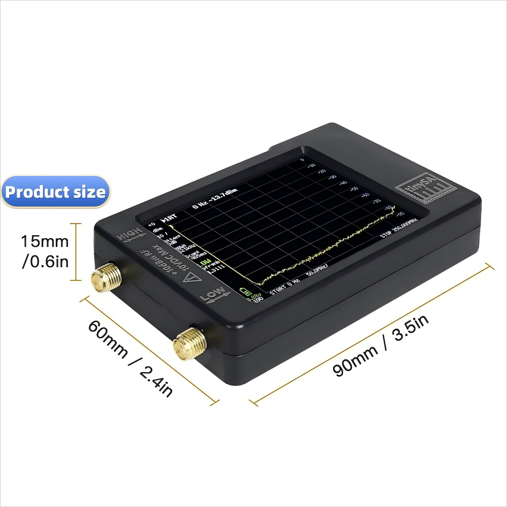 TinySA 100khz-960mhz Spectrum  - đánh giá và giá Signal Generator Spectrum Analyzer