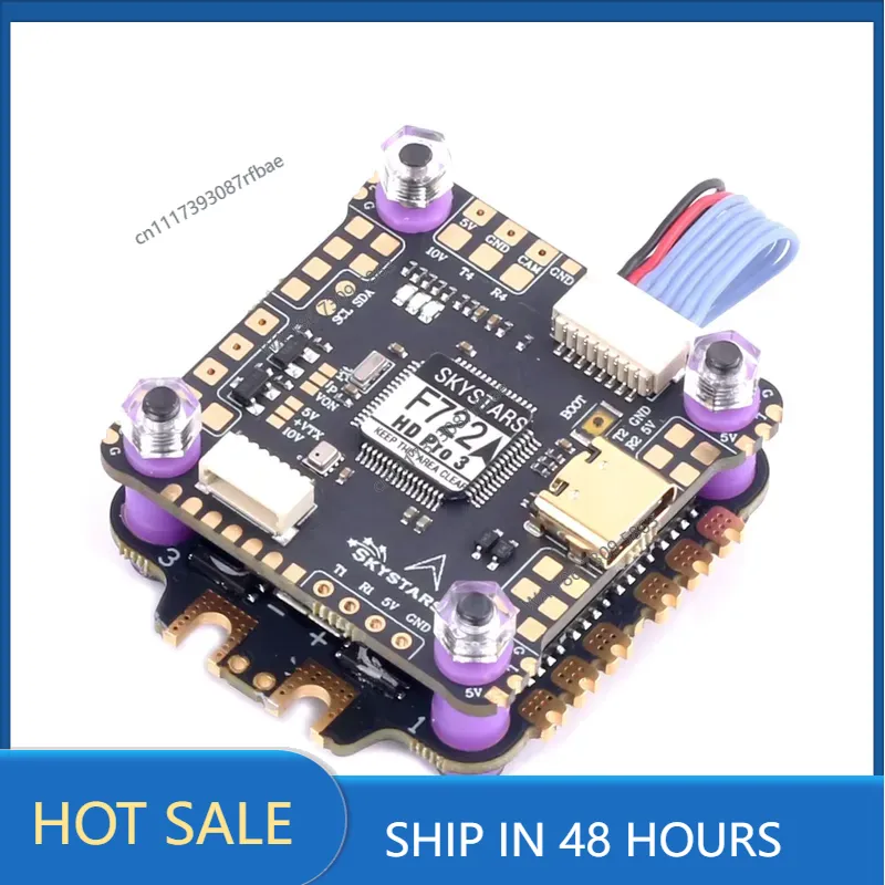 Skystars F7 F722HD PRO3 Flight - đánh giá và giá Fpv Flight Controller F7 Stack 60A