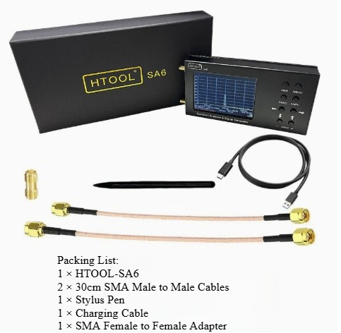 Handheld Spectrum Analyzer 35M - đánh giá và giá Signal Generator Spectrum Analyzer